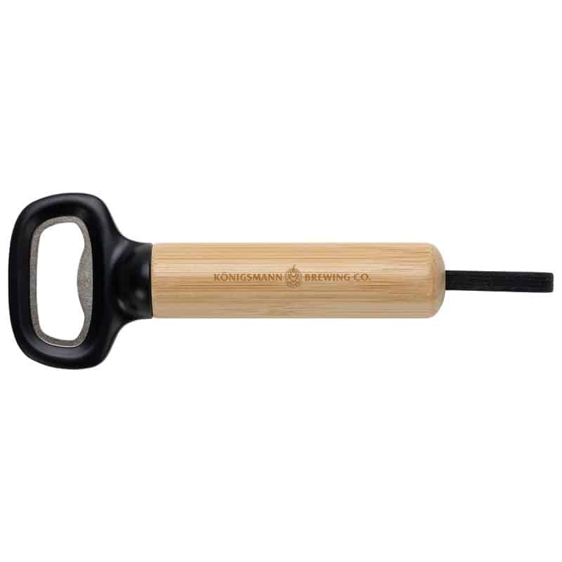 Pop Top Bamboo Bottle Opener - 2
