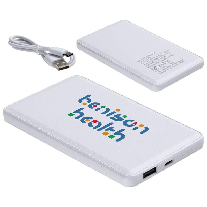 Sovereign 4000mAh Wireless Charging Power Bank with Recycled Case - 4
