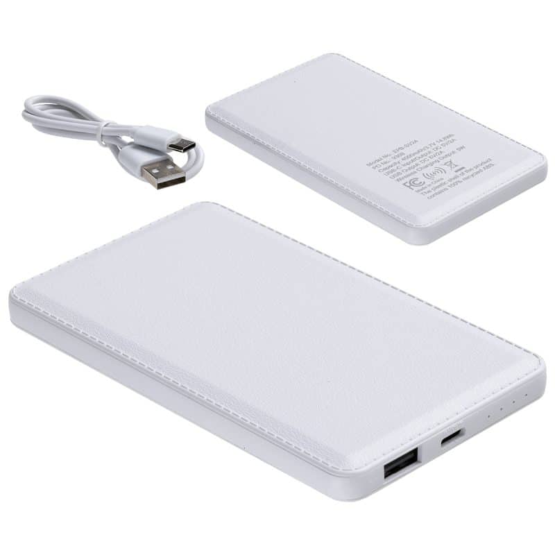 Sovereign 4000mAh Wireless Charging Power Bank with Recycled Case - 5