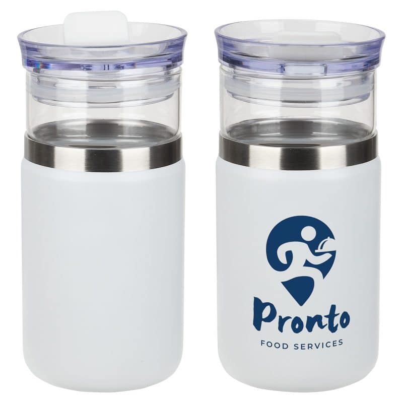 Tamari 12 oz Glass Tumbler & Vacuum Insulated Cooler - 5