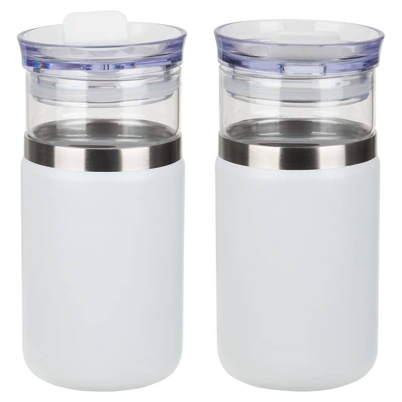 Tamari 12 oz Glass Tumbler & Vacuum Insulated Cooler - 6