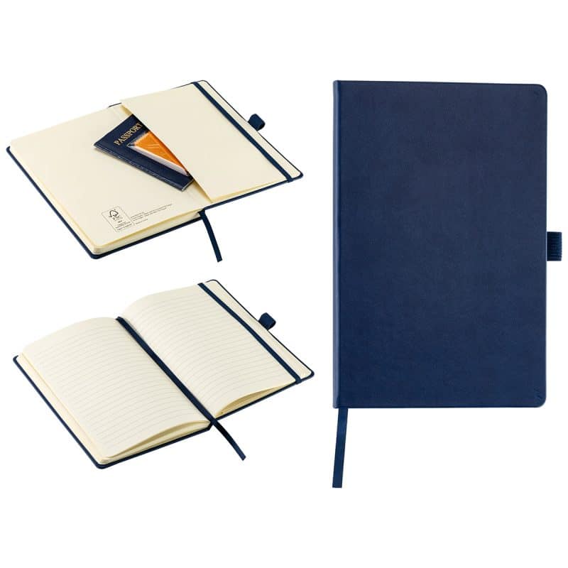 Elan Hardcover FSC® Journal with Pen Loop and Inner Pocket - 7