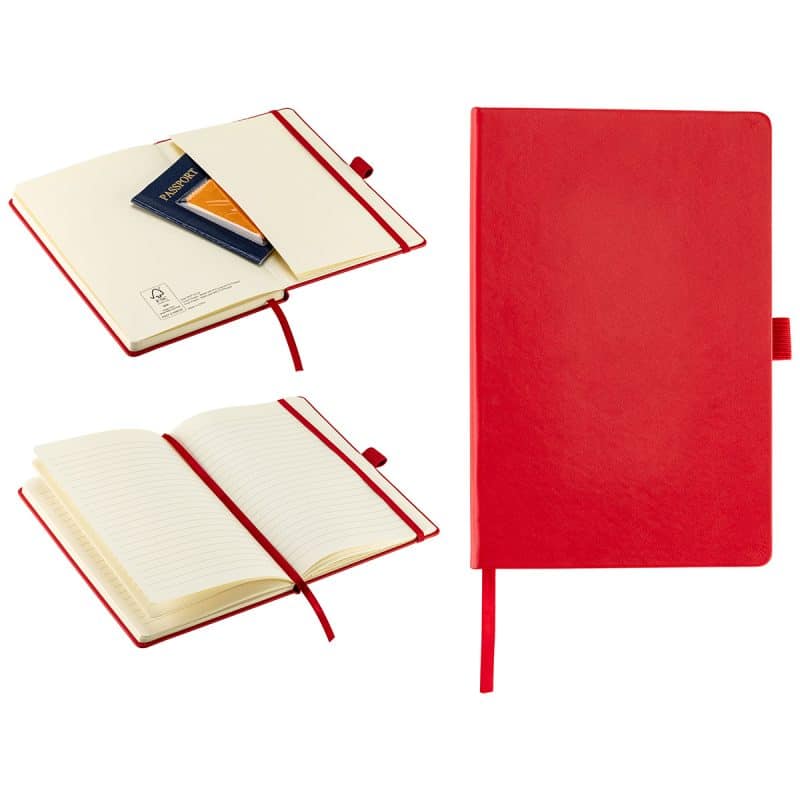 Elan Hardcover FSC® Journal with Pen Loop and Inner Pocket - 9