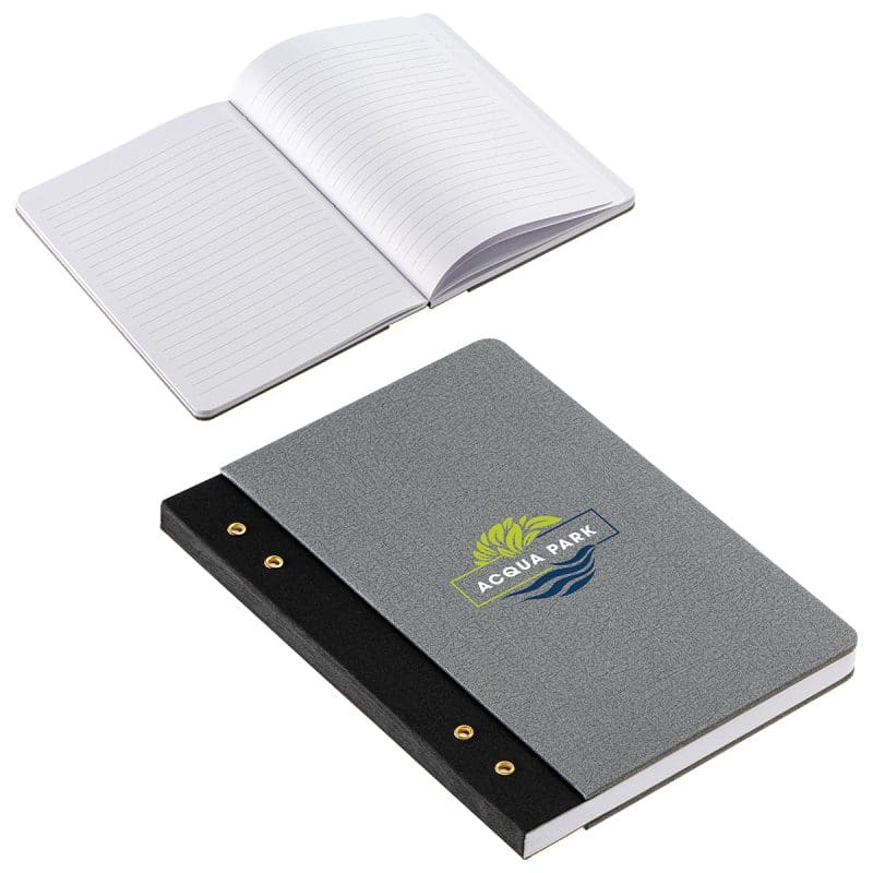 Executive FSC® Journal with Textured Grommet Spine - 2