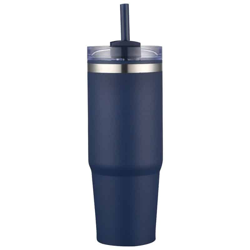 Monza 30 oz Stainless Steel/Polypropylene Tumbler - 9