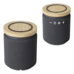 Bamboo Wireless Speaker & 10W Wireless Charger - 1