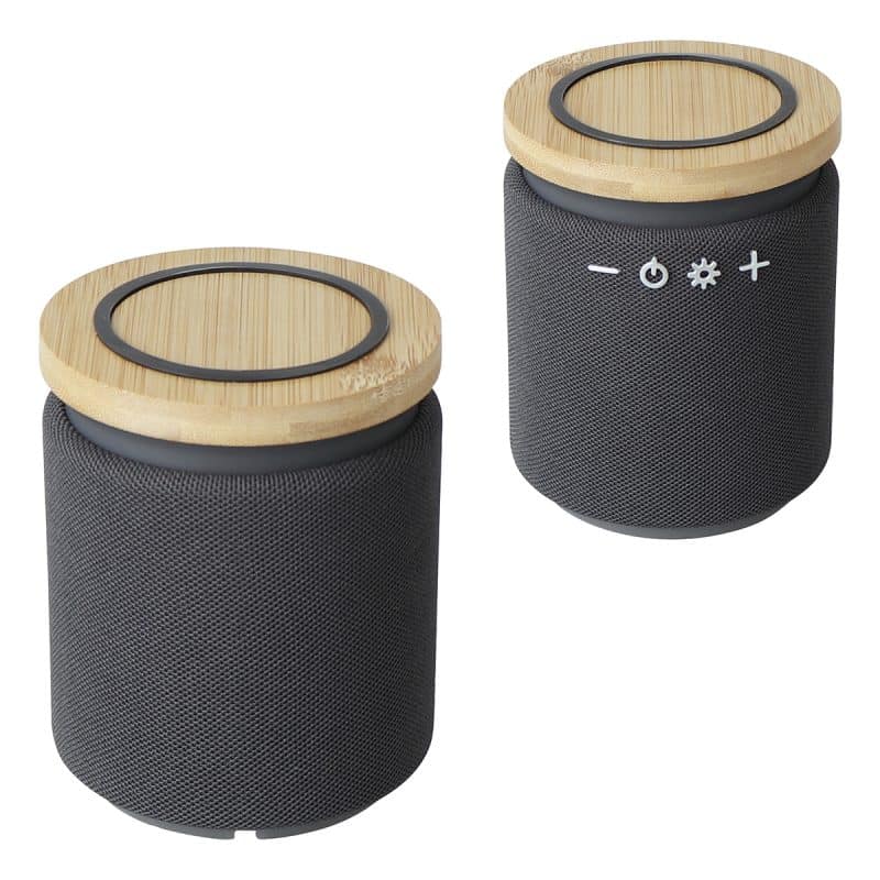 Bamboo Wireless Speaker & 10W Wireless Charger - 1