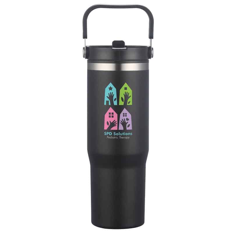 Oreno 30 oz Stainless Steel/Polypropylene Travel Tumbler - 2
