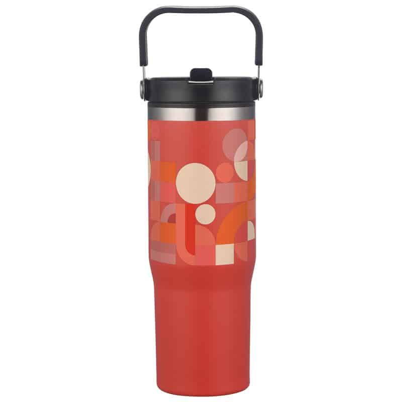 Oreno 30 oz Stainless Steel/Polypropylene Travel Tumbler - 8