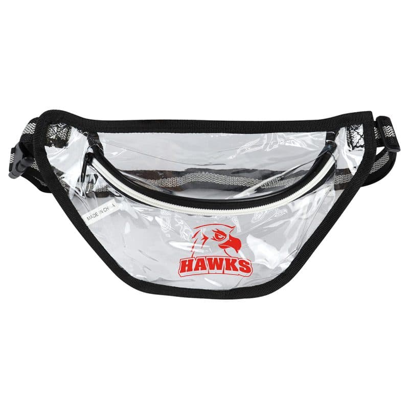 Diamond Clear TPU Belt Bag - 4
