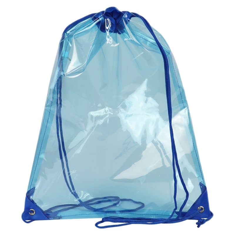Diamond Clear TPU Drawstring Backpack - 3