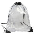 Diamond Clear TPU Drawstring Backpack - 5