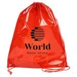 Diamond Clear TPU Drawstring Backpack - 6