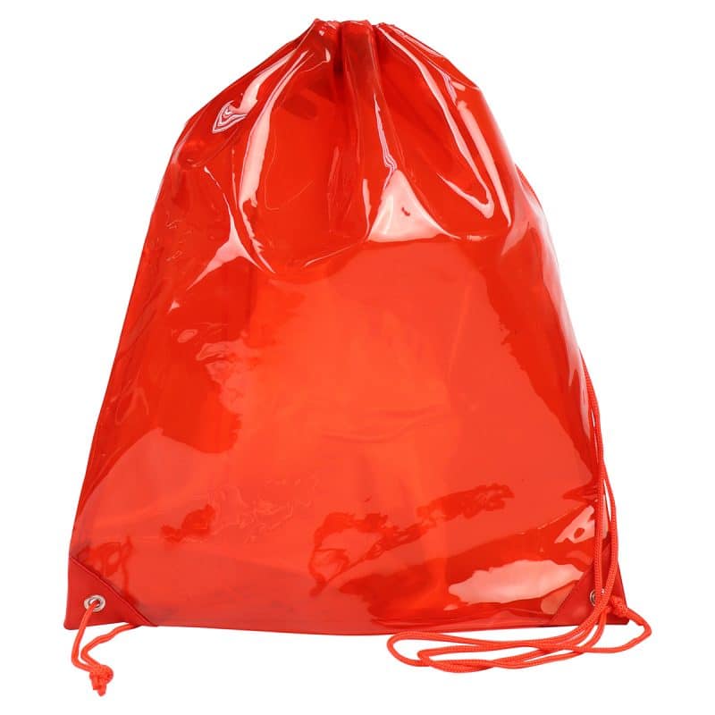 Diamond Clear TPU Drawstring Backpack - 7