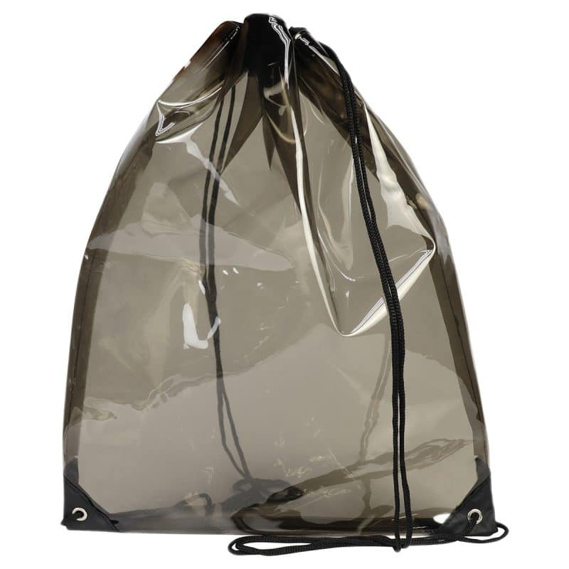 Diamond Clear TPU Drawstring Backpack - 9
