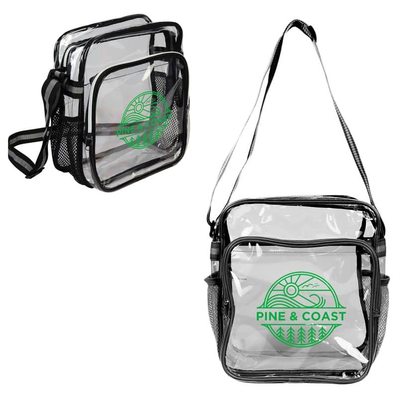 Diamond Clear TPU Messenger Bag - 4