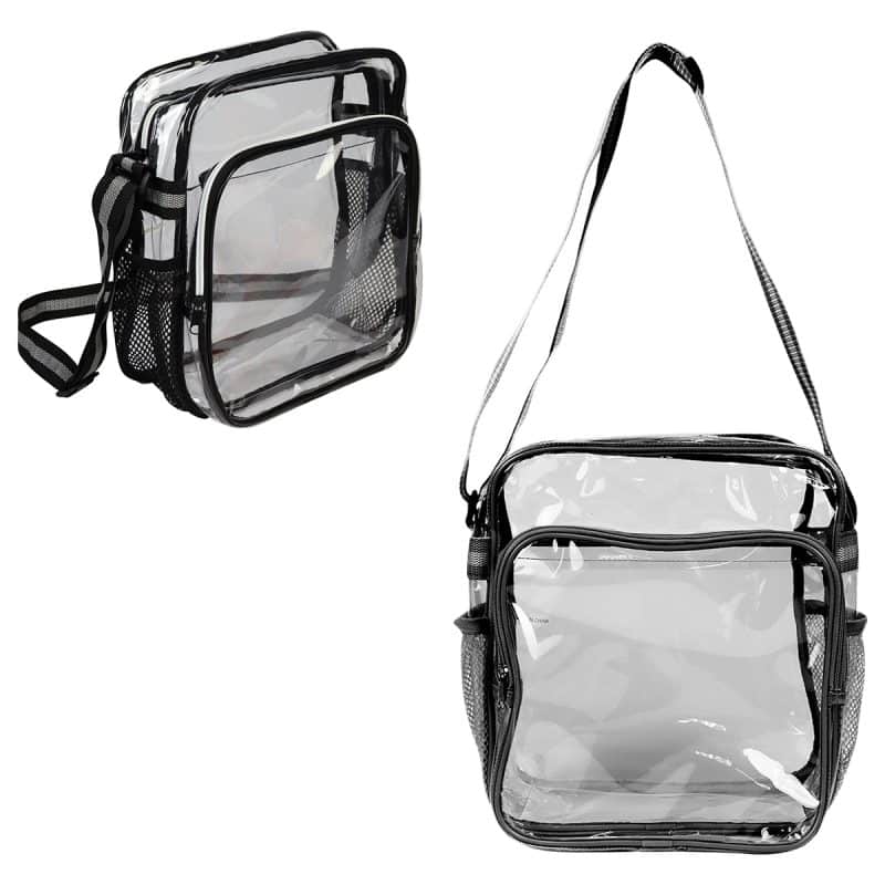 Diamond Clear TPU Messenger Bag - 5