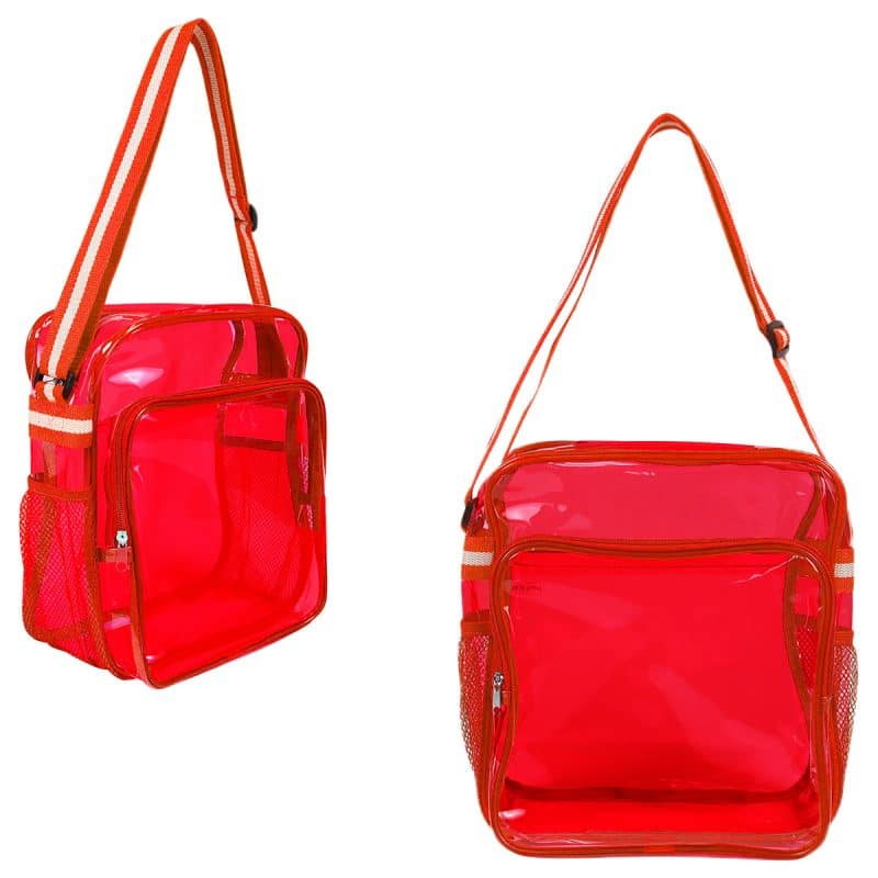 Diamond Clear TPU Messenger Bag - 7