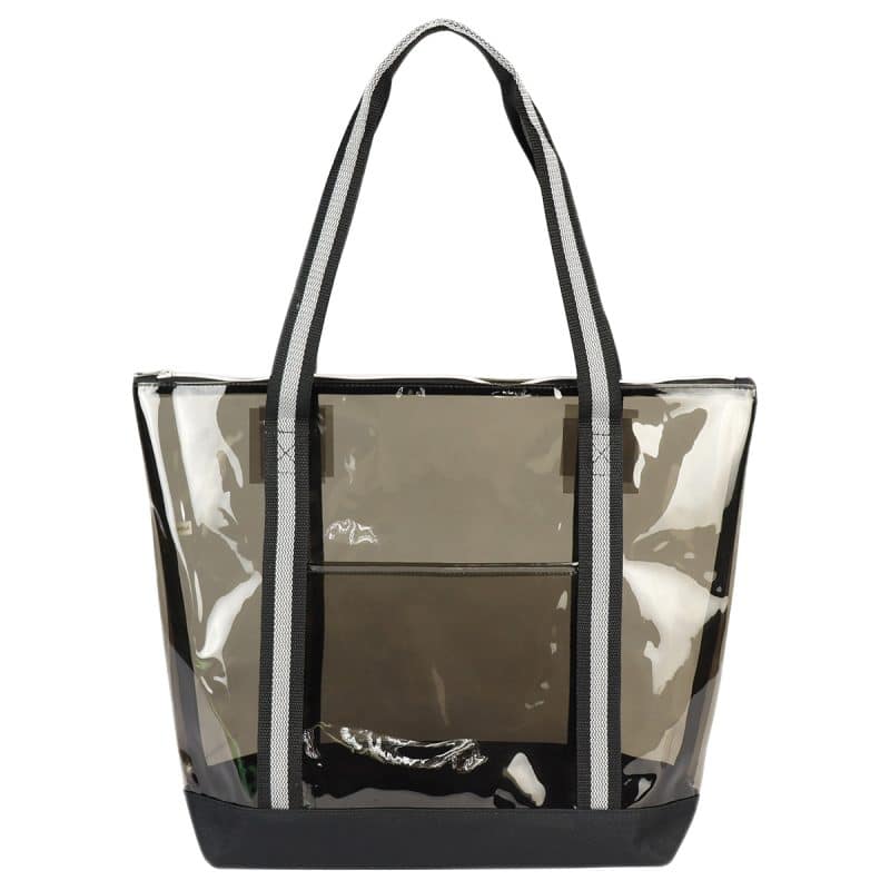 Diamond Clear TPU Zippered Tote - 9