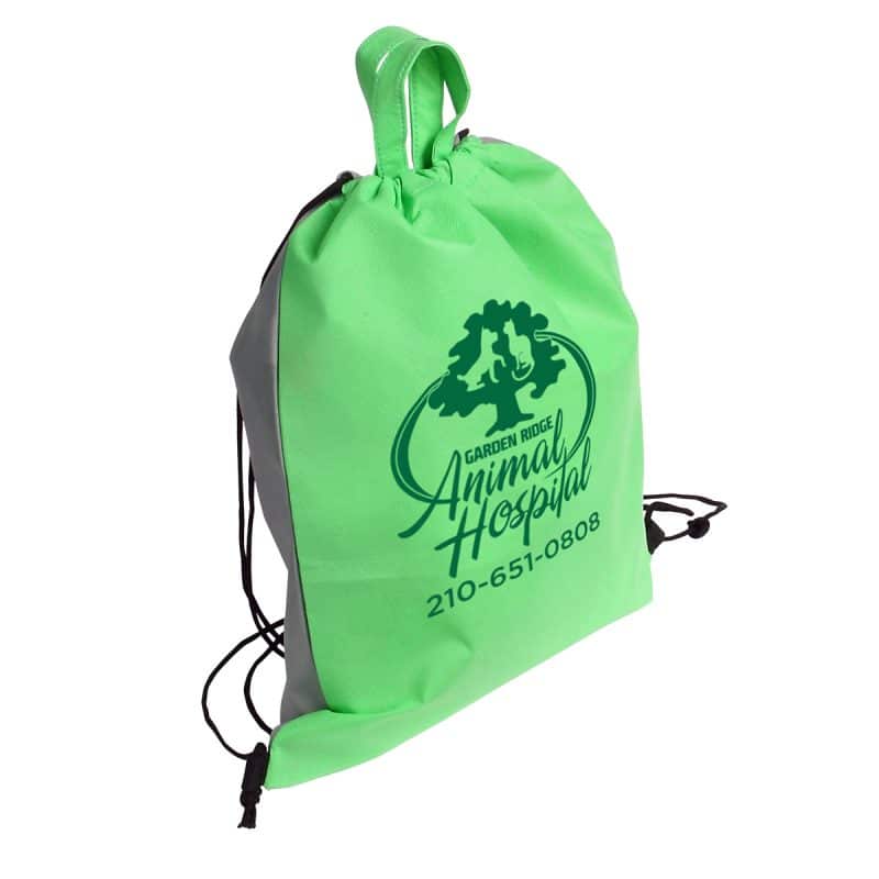 Glide Right Non-Woven Drawstring Backpack - 6