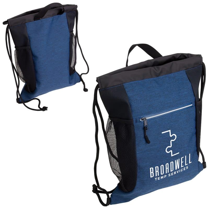 Greystone Polycanvas Drawstring Backpack - 2