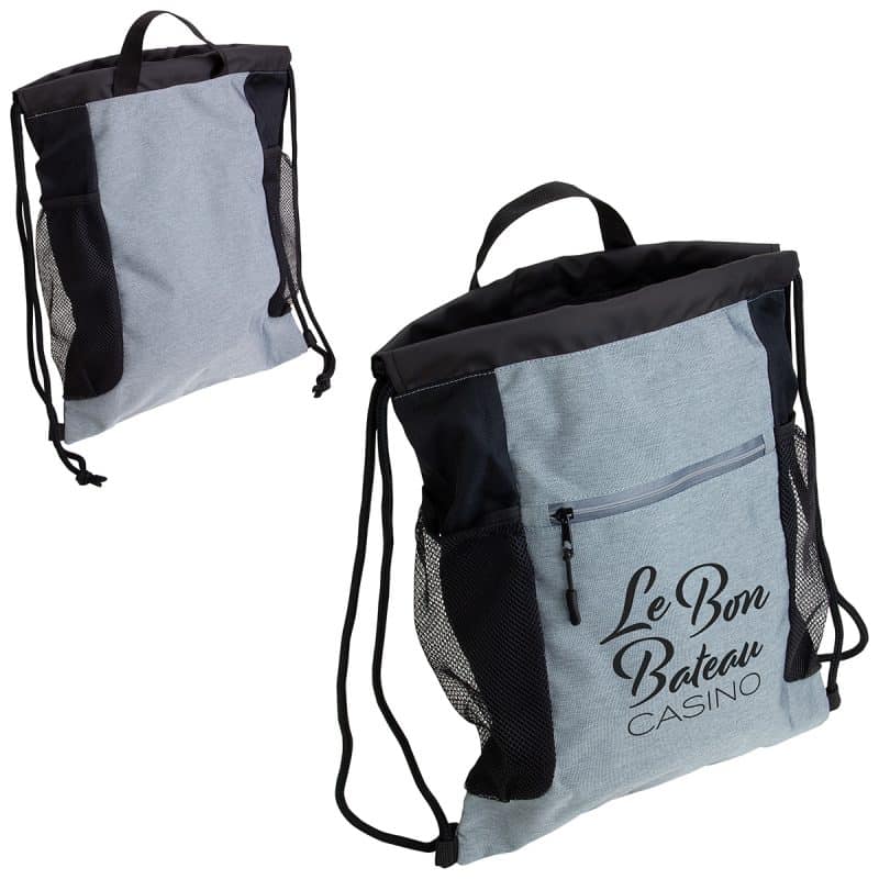 Greystone Polycanvas Drawstring Backpack - 4