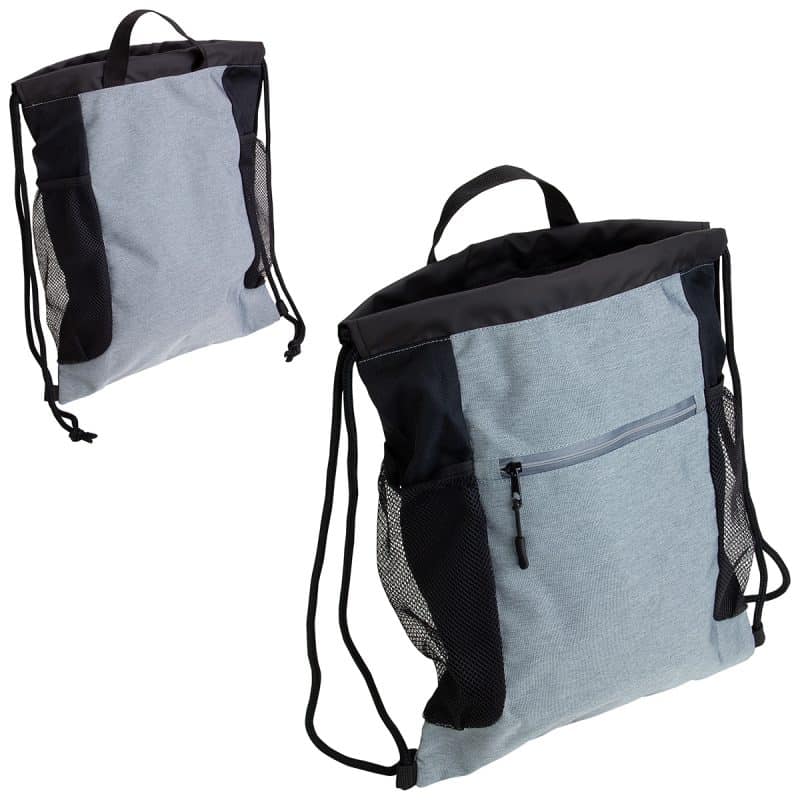 Greystone Polycanvas Drawstring Backpack - 5