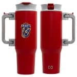 NAYAD® Genesis 40 oz Stainless Steel Double-Wall Mug with Foldable Handle - 6