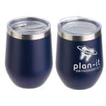 Pero 12 oz Copper-Lined Powder-Coated Insulated Goblet - 2