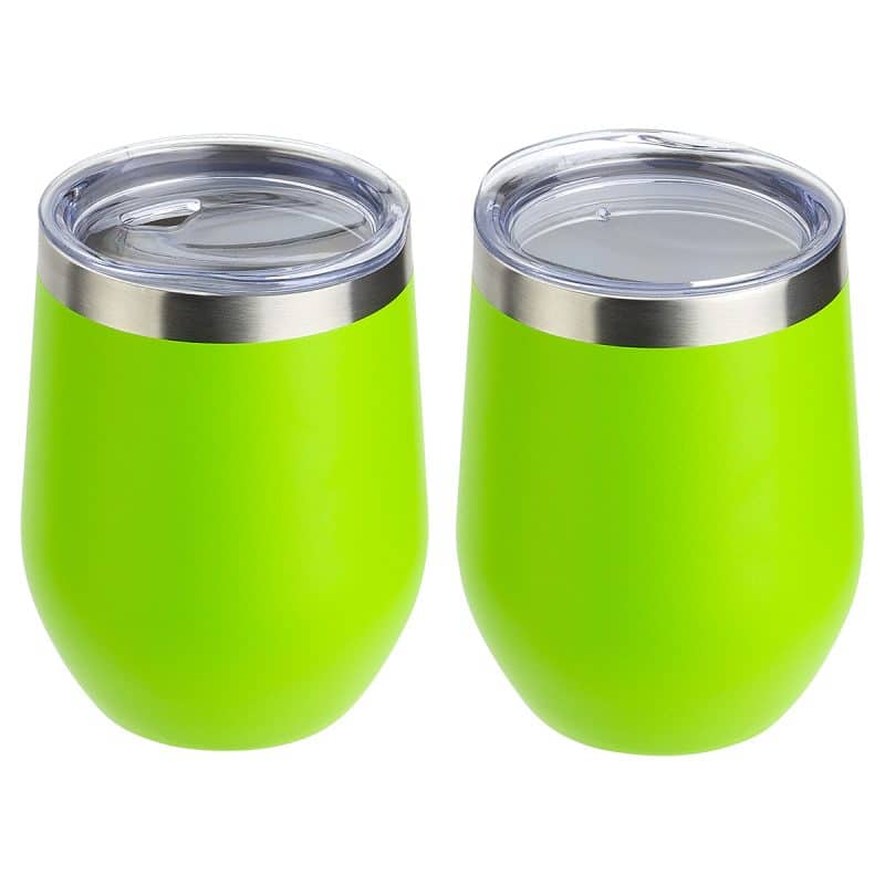 Pero 12 oz Copper-Lined Powder-Coated Insulated Goblet - 5