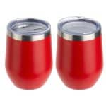 Pero 12 oz Copper-Lined Powder-Coated Insulated Goblet - 7