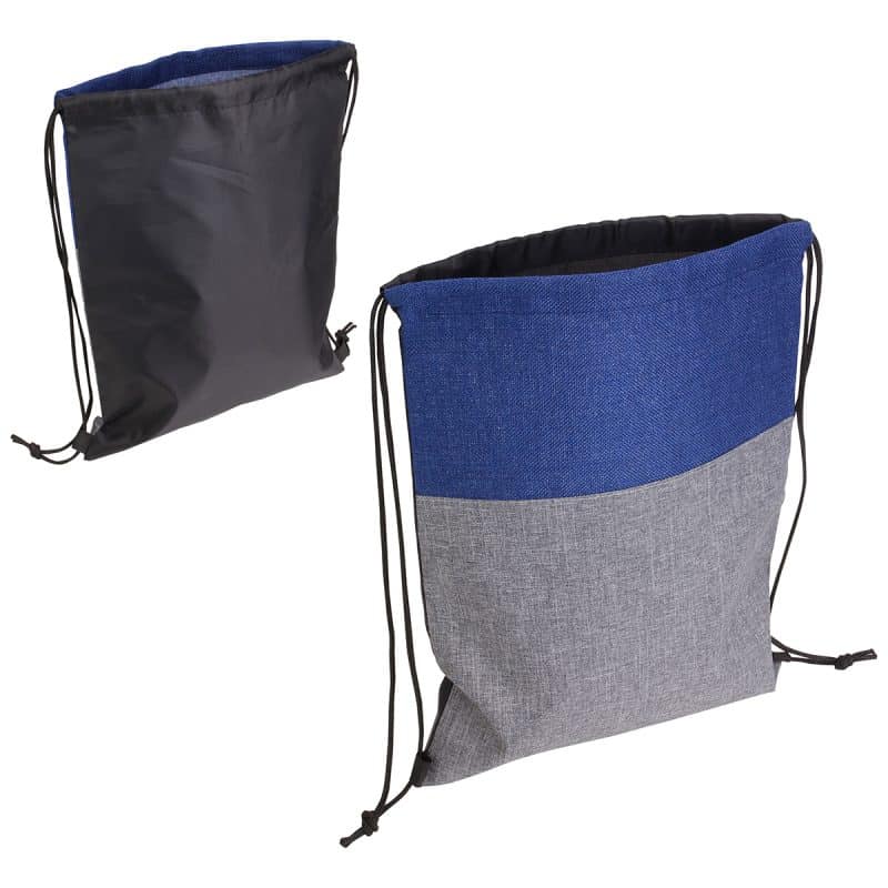 Quill Non-Woven/Nylon Drawstring Backpack - 5