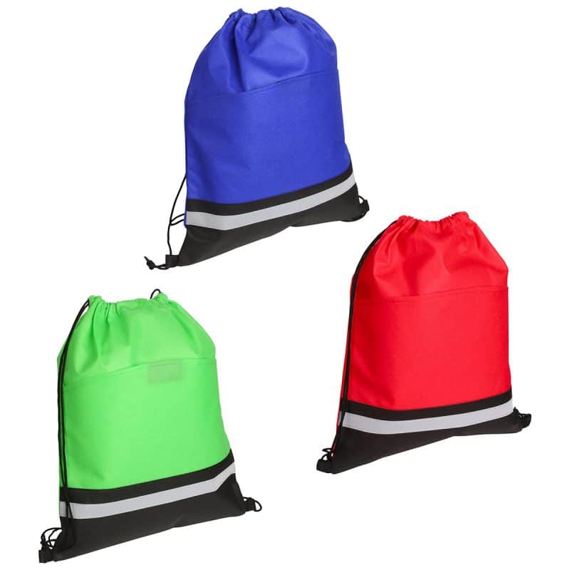 Safety Non-Woven Drawstring Bag - 1