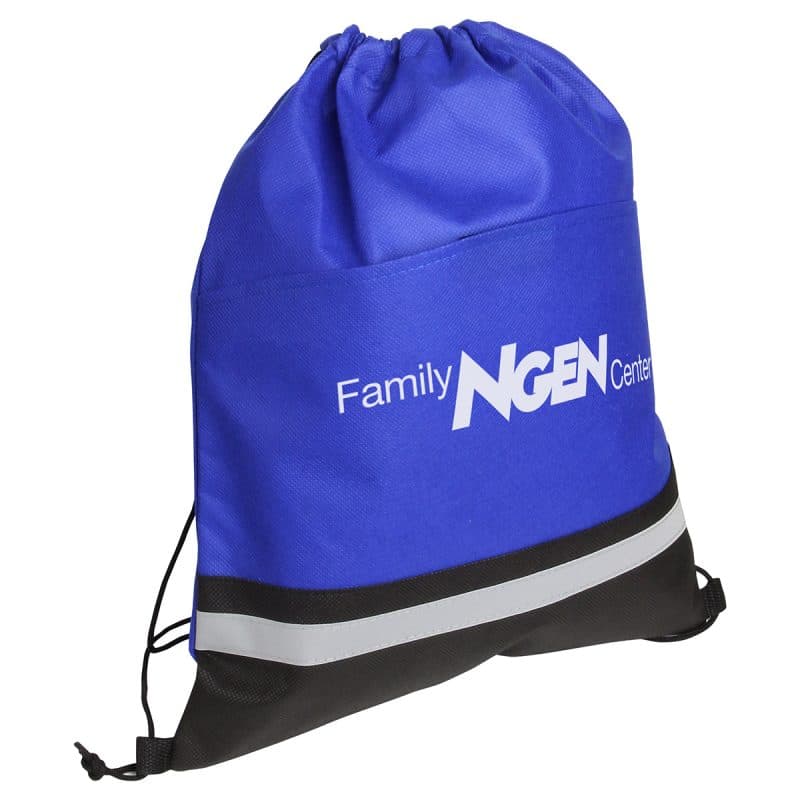 Safety Non-Woven Drawstring Bag - 2