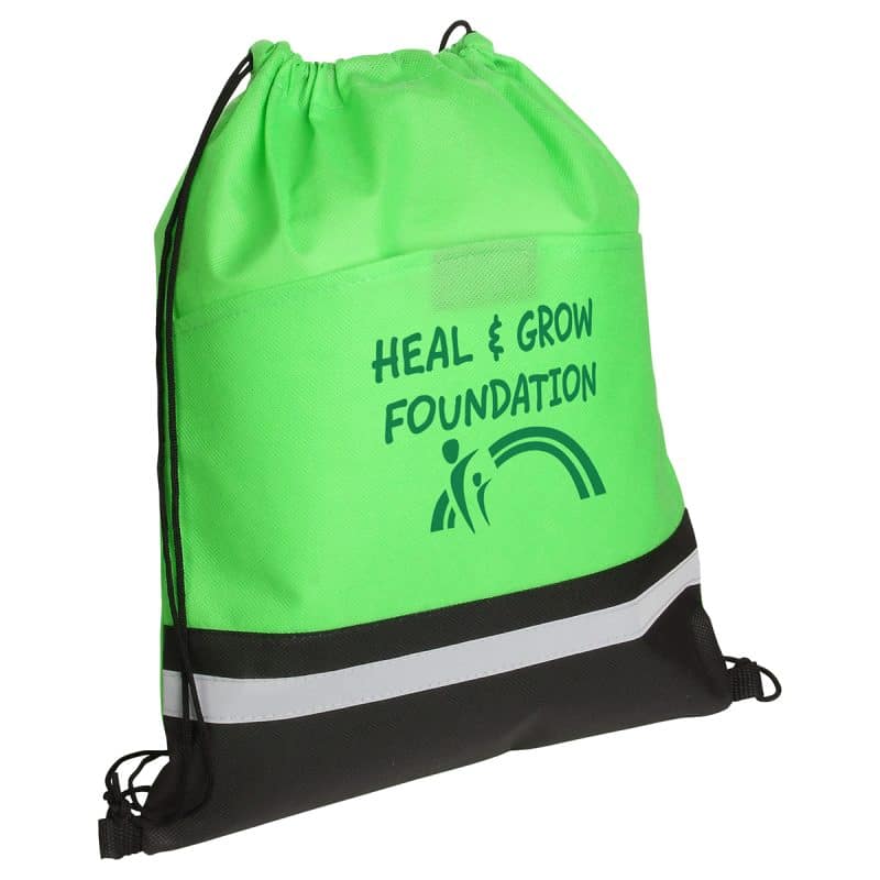 Safety Non-Woven Drawstring Bag - 4