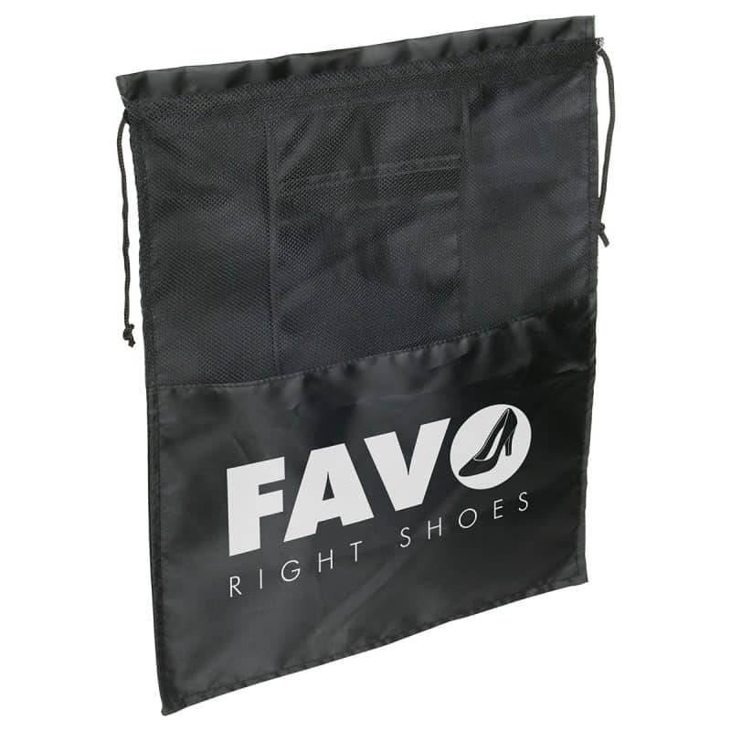 Solelo Travel Polyester Drawstring Shoe Bag - 2