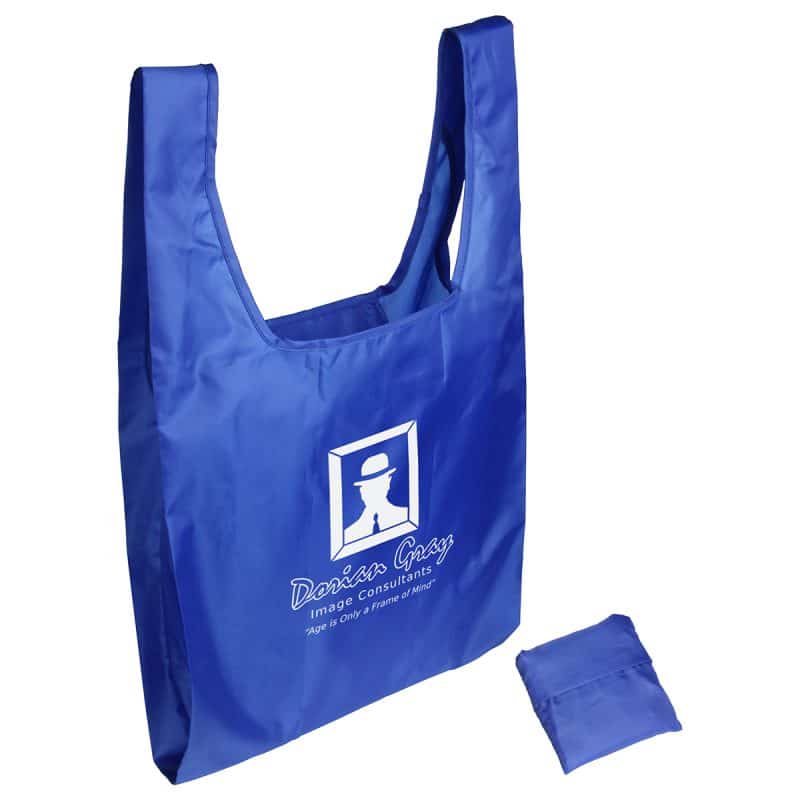 Tide Twister Polyester Folding Tote Bag - 4