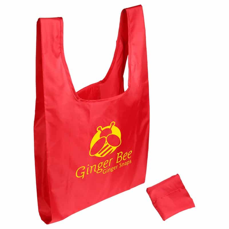 Tide Twister Polyester Folding Tote Bag - 8