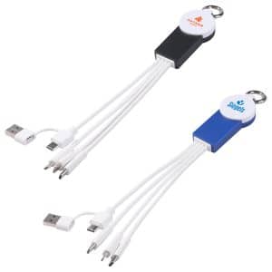 Tribute 4-in-1 Charging Cable with Watch Charger
