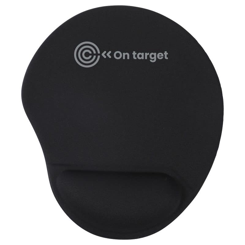 Wave Non-Slip Mouse Pad with Gel Wrist Rest - 2