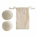 Toss 'N Dry 2-Piece Reusable Dryer Balls in Cotton Pouch - 1