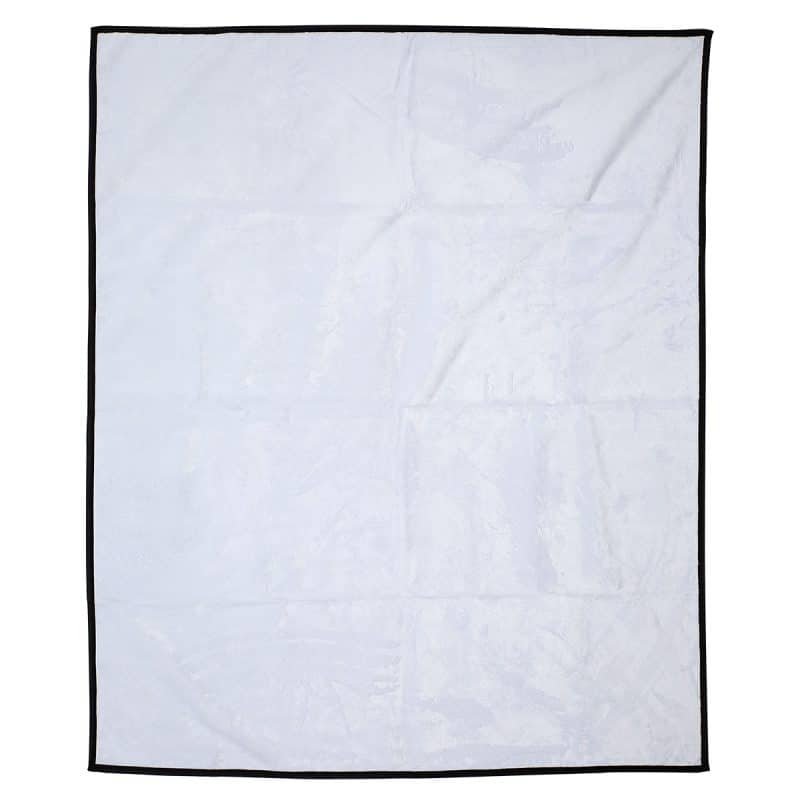 Micro-Plush Picnic Blanket with Carry Strap 50" x 60" 410GSM-Full Color - 1