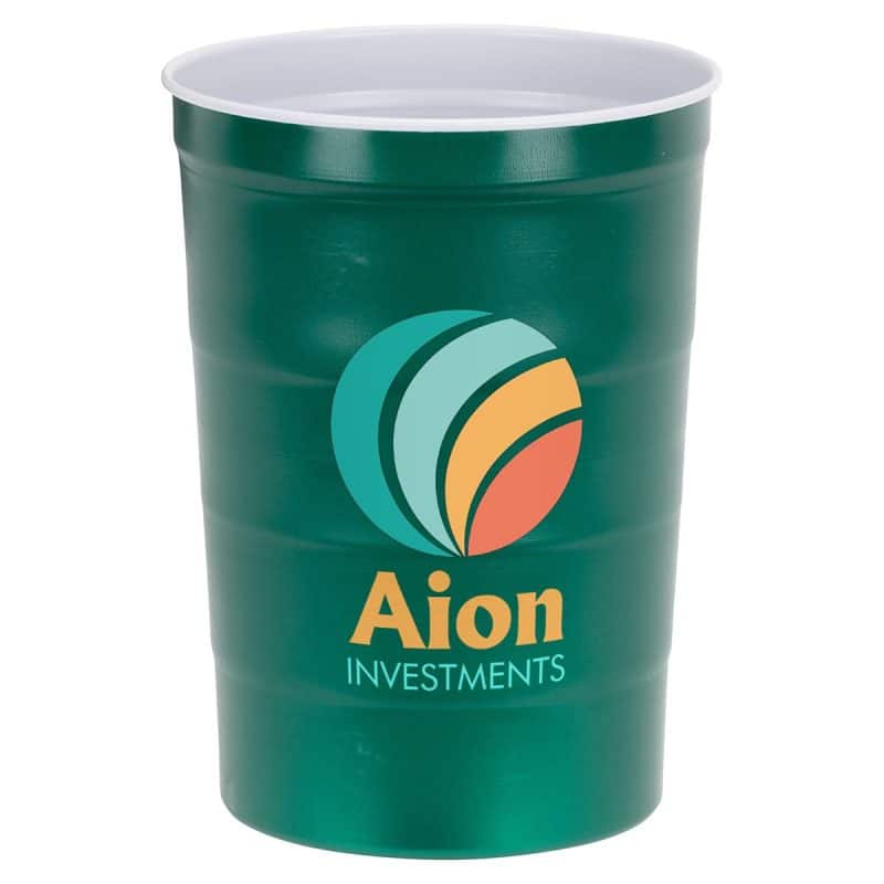 Halftime 16 oz USA-Made Steel Chill Cup - 4