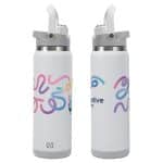 NAYAD® Crusade 28 oz Stainless Steel Double-Wall Bottle with Hidden Cup - 6