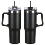 Oceanic 30 oz Stainless Steel/Polypropylene Mug with Color-Matching Handle - 3