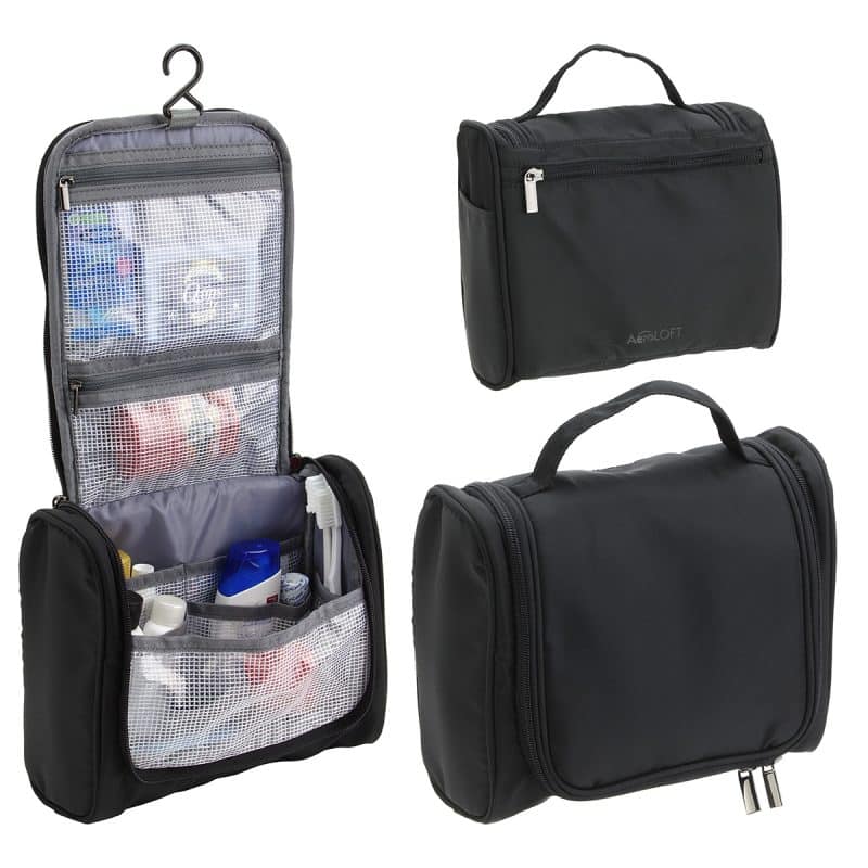 AeroLOFT® Jet Black Toiletry Kit - 1