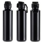 Switchback 27 oz RPET Bottle with Snap-Top Lid & Carabiner - 3