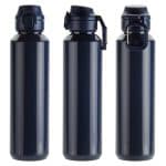 Switchback 27 oz RPET Bottle with Snap-Top Lid & Carabiner - 5