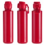 Switchback 27 oz RPET Bottle with Snap-Top Lid & Carabiner - 7
