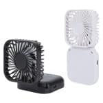 Whirlwind Mini Folding Rechargeable Fan with Lanyard - 1